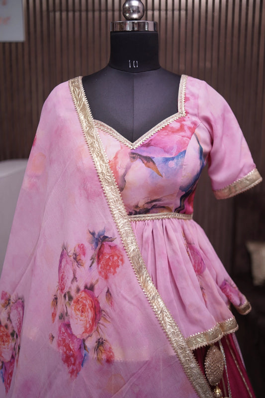 Gulab Grace Lehenga