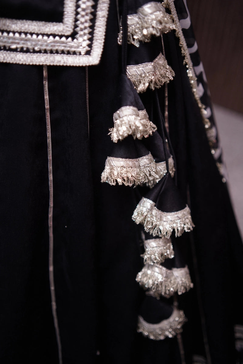 Zebra Luxe Lehenga Set