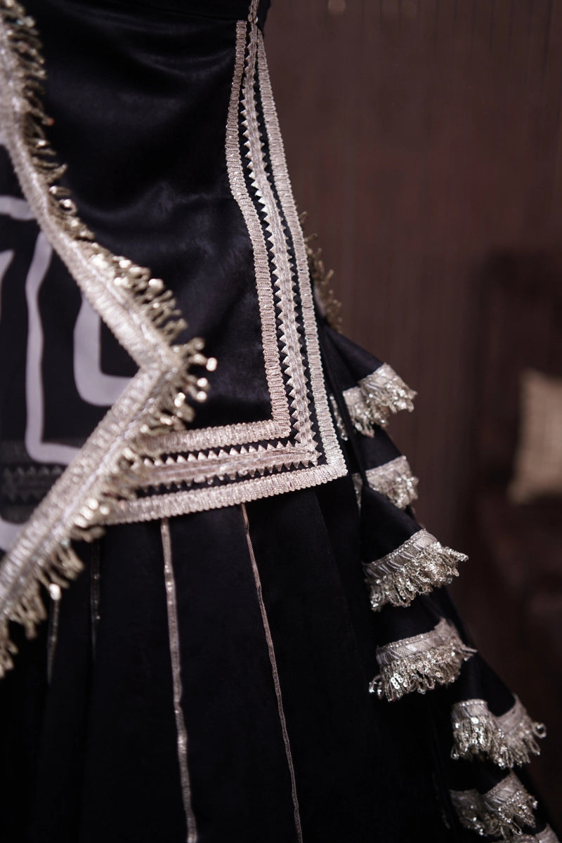 Zebra Luxe Lehenga Set