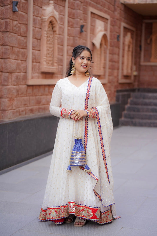 Pearl Elegance Anarkali