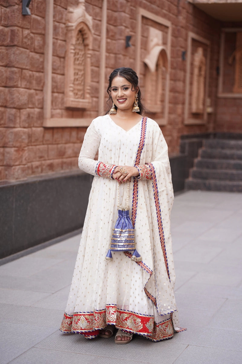 Pearl Elegance Anarkali