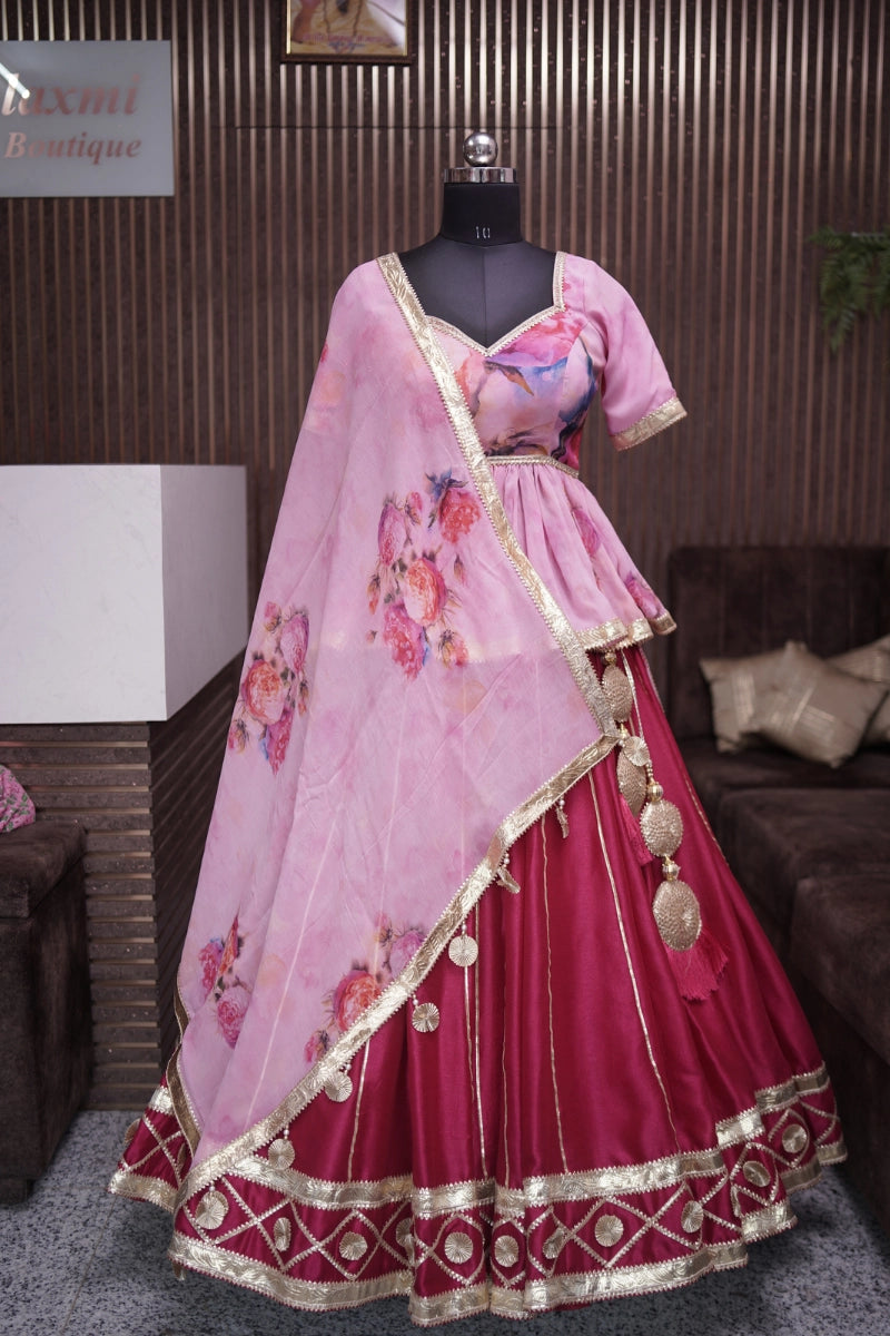 Gulab Grace Lehenga