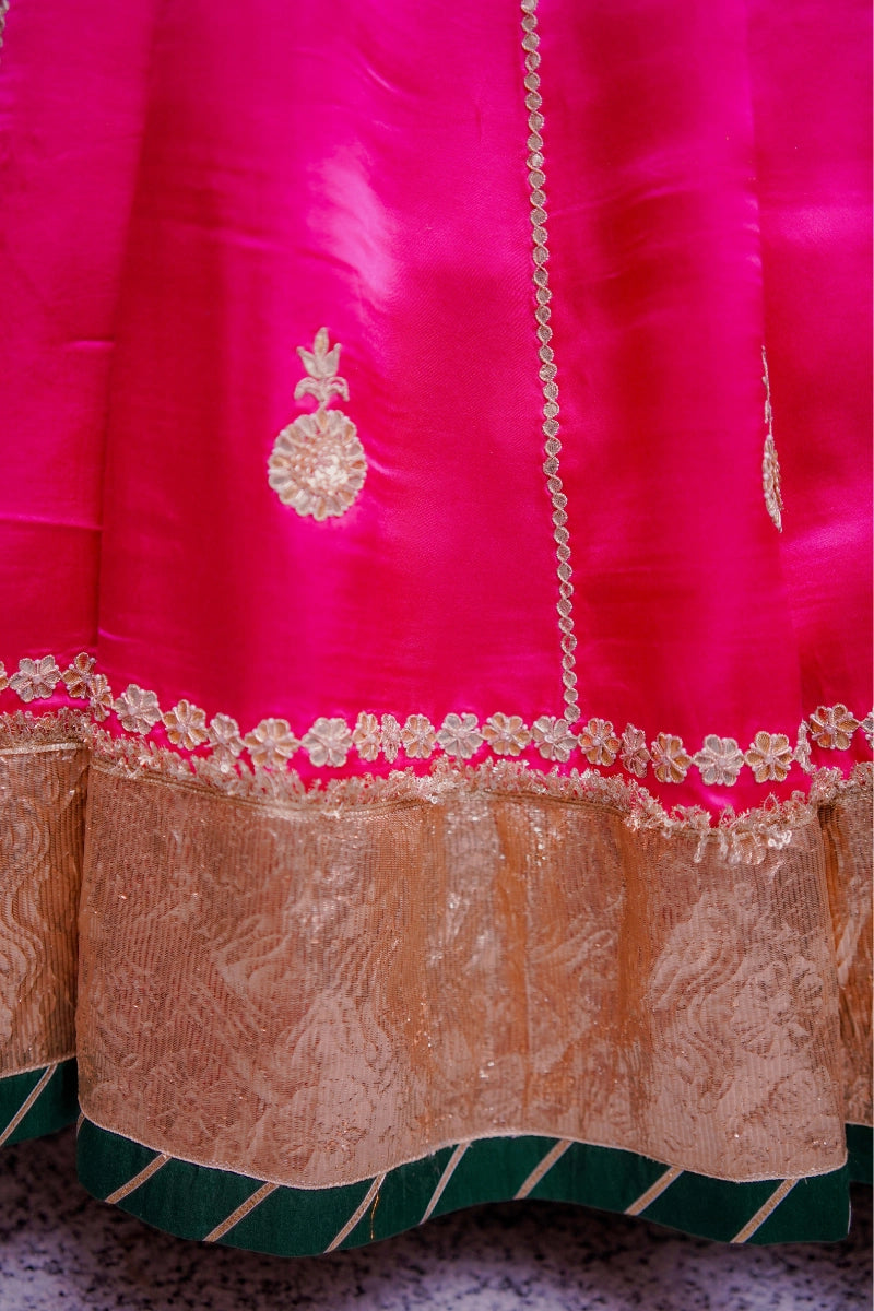 Fuchsia Grace Lehenga