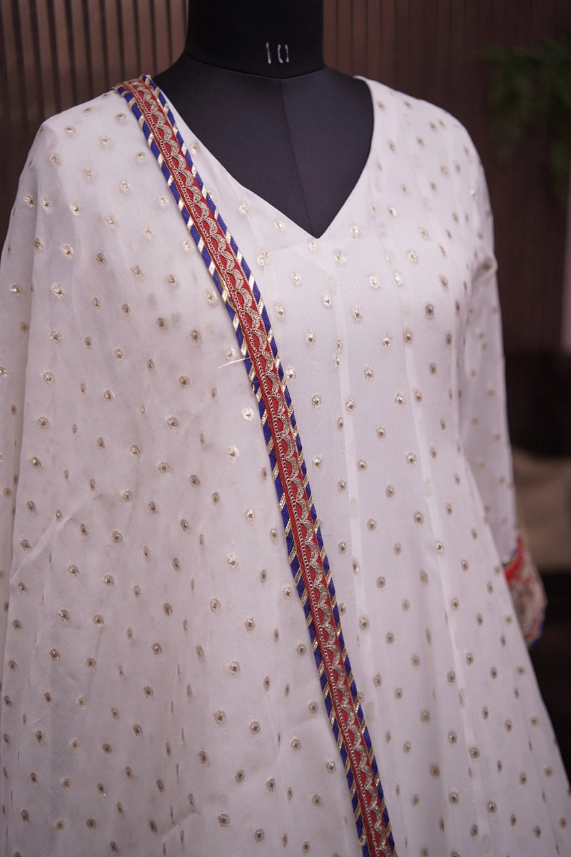 Pearl Elegance Anarkali