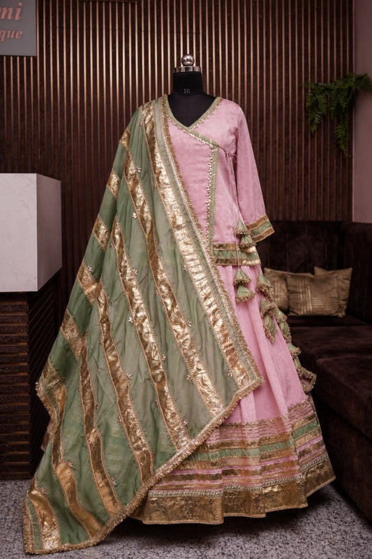 Blush Heritage Lehenga