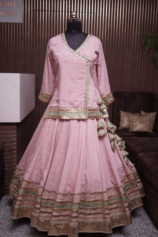 Blush Heritage Lehenga