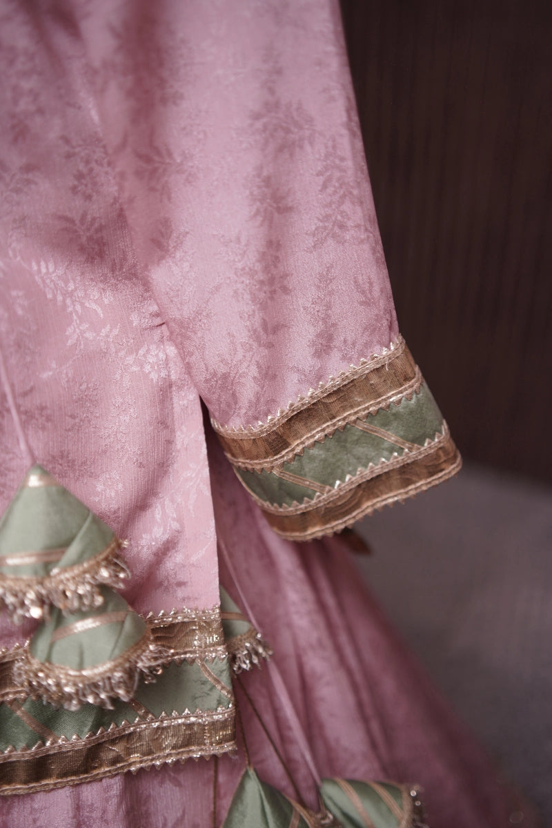 Blush Heritage Lehenga